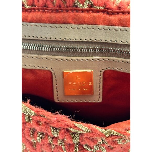 •SOLD•Fendi Embroidered Mamma Baguette - Picture 7 of 10
